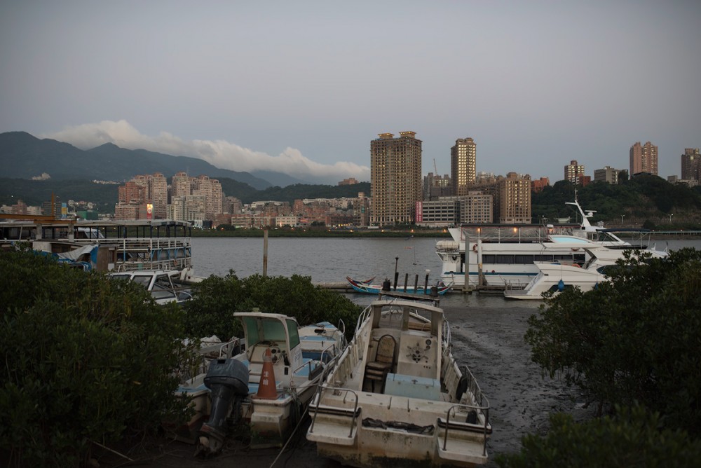 Taipei 2017 Tamsui-Fluss