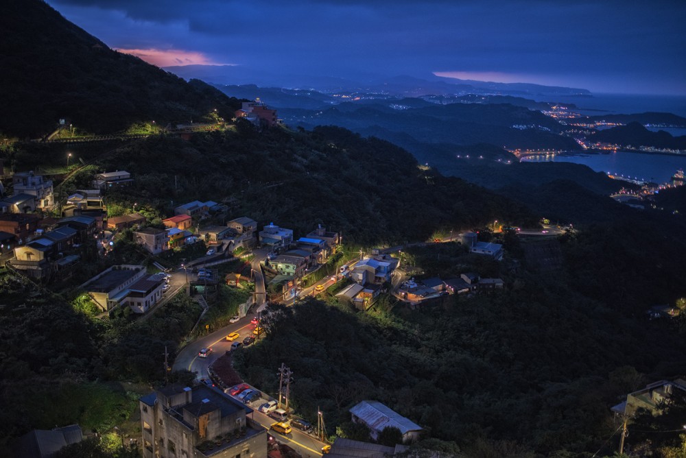 Chiufen-Goldene Stadt im Norden von Taiwan