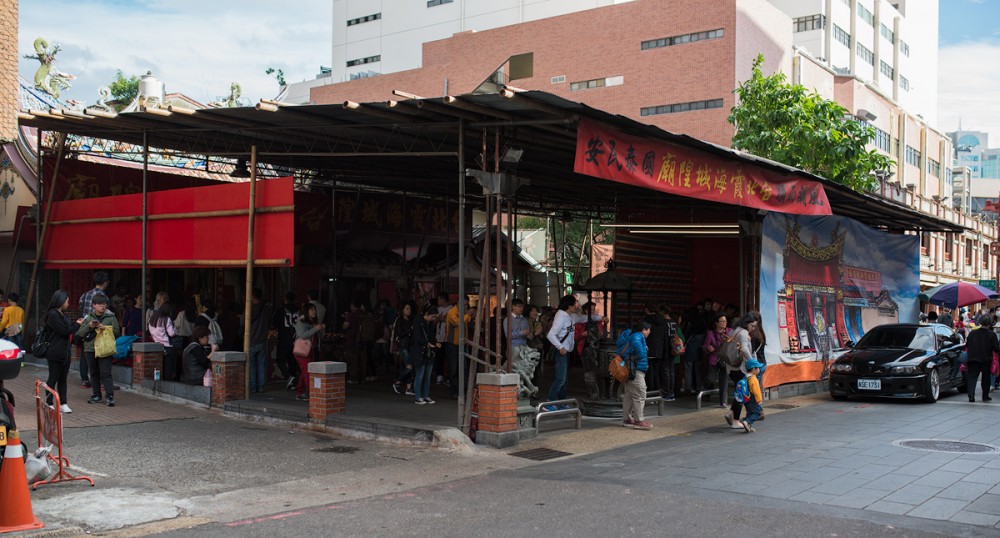 Taipei, Dihua Street, Tempel