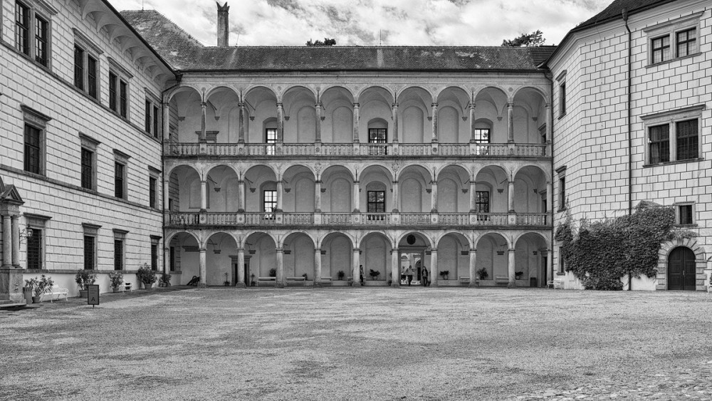 Zamek Jindřichův Hradec Innenhof