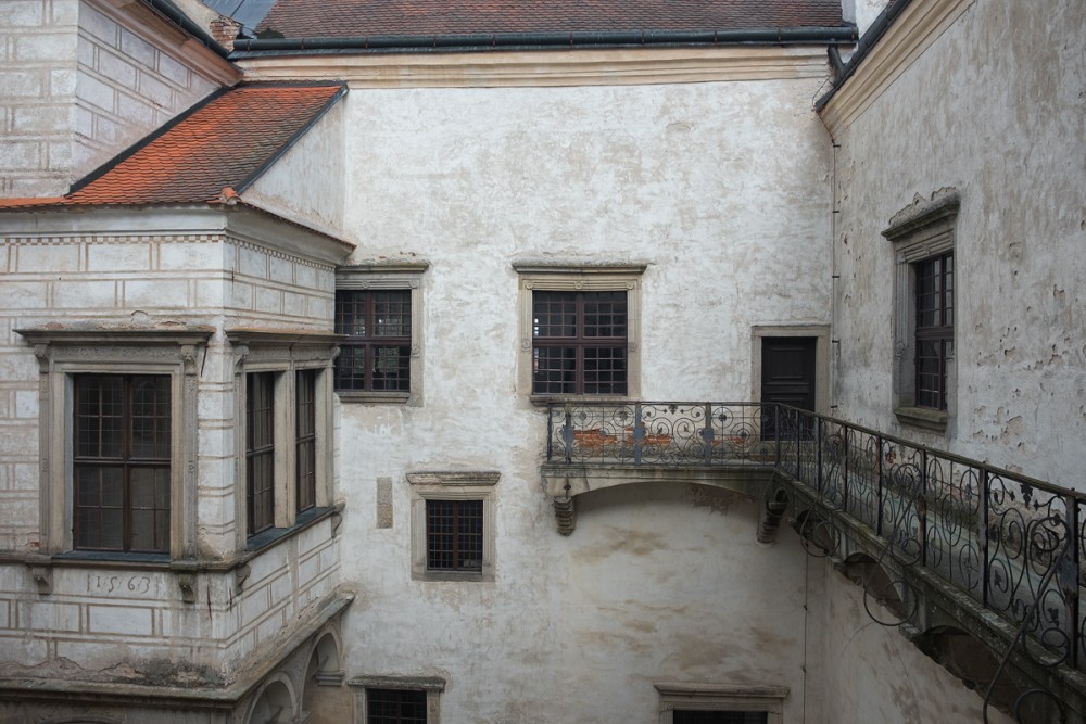 Telč - Schloss, kleiner Hof