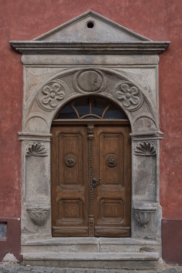 Ceský Krumlov, Haustür