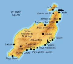 Map Lanzarote