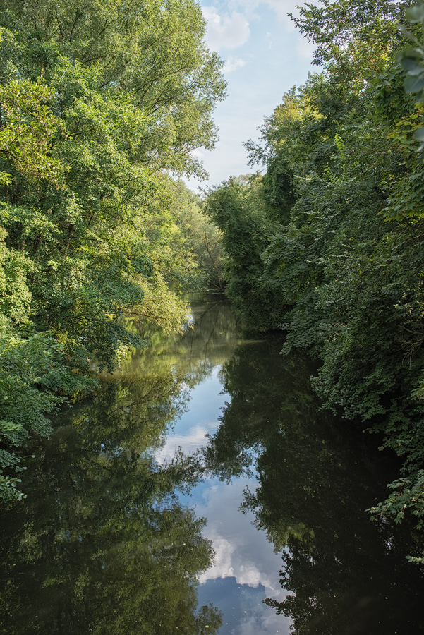 Pegnitz zwischen Nürnberg und Fürth