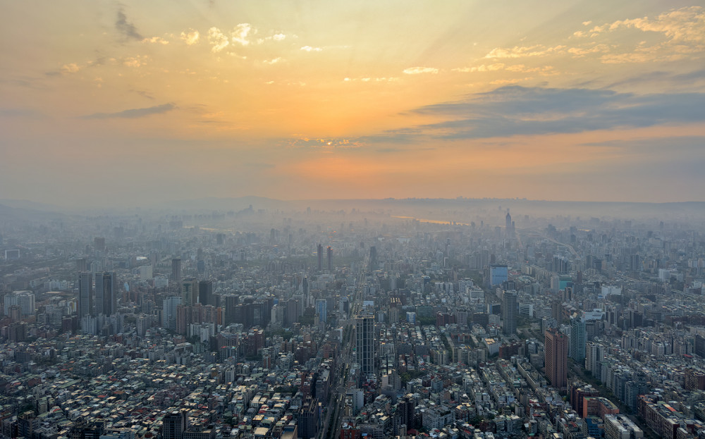 Taipei 101 Sunset