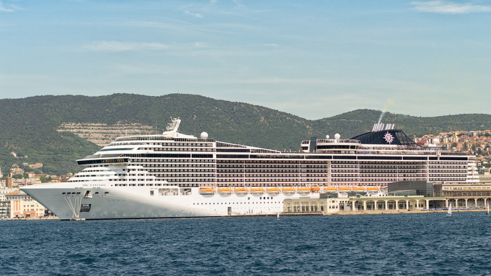 MSC Fantasia, Porto di Trieste